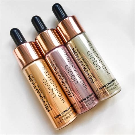 liquid highlighters for makeup.